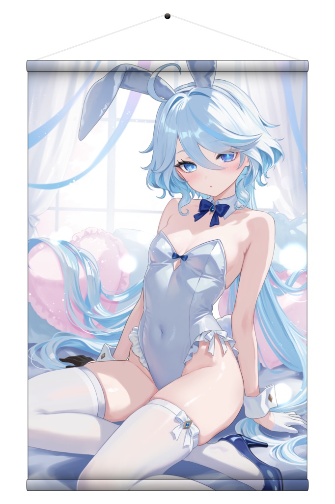 【予約販売】C107 白バニーフリーナB2タペストリー