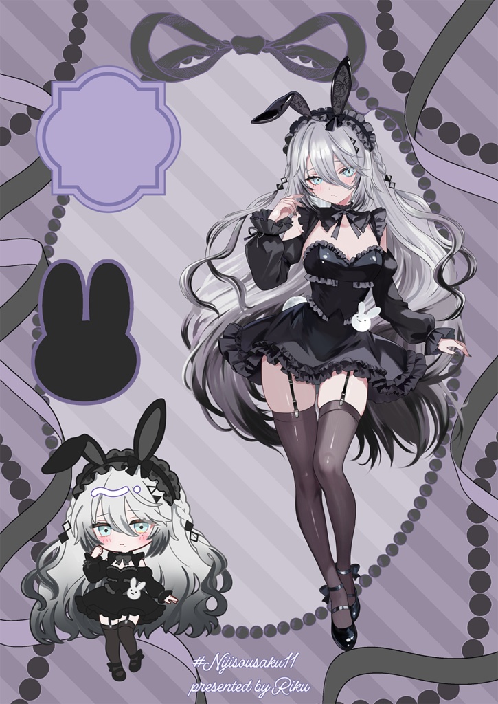 【予約販売】ソフィア・ヴァレンタイン　バニー風衣装アクリルスタンド