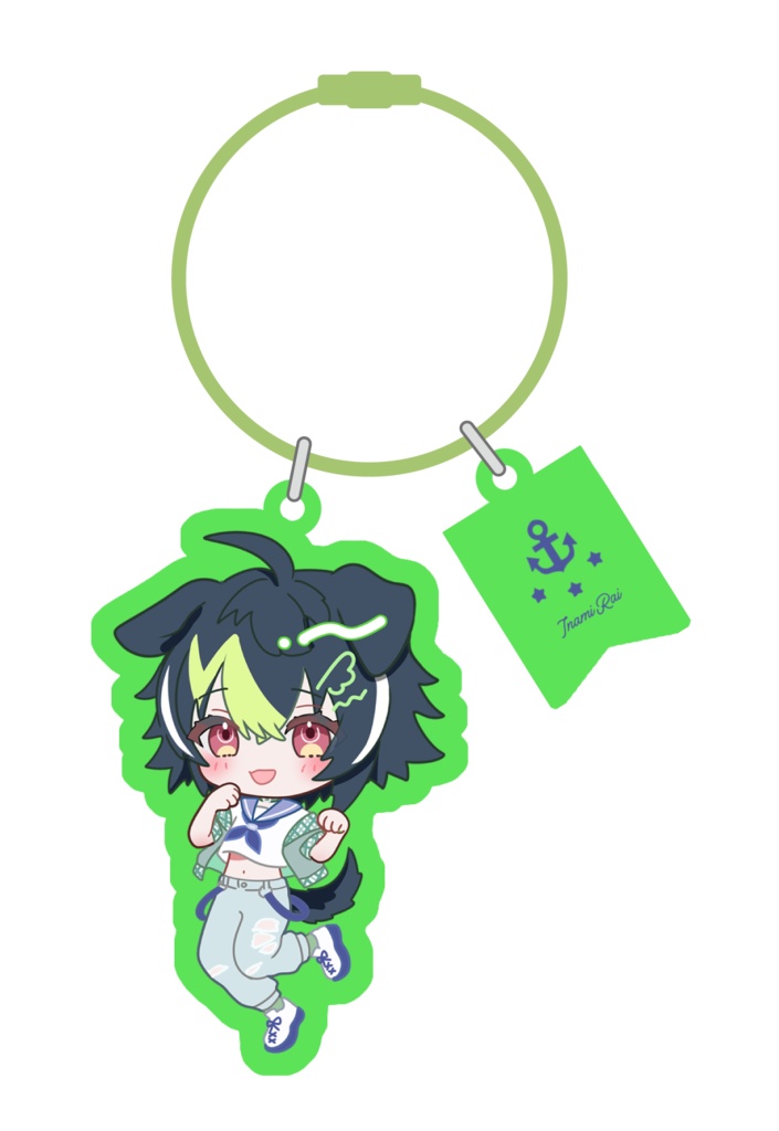 【予約販売】ワイヤーチェーンアクリルキーホルダー