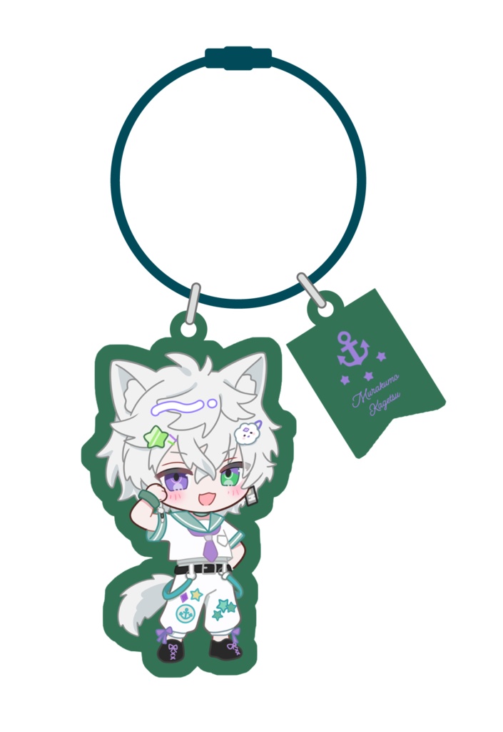 【予約販売】ワイヤーチェーンアクリルキーホルダー