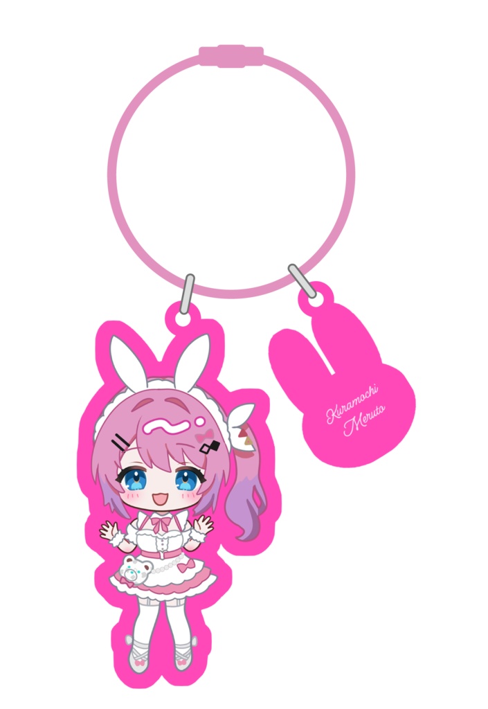 【予約販売】ワイヤーチェーンアクリルキーホルダー