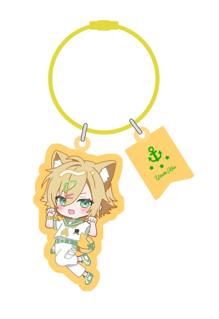 【予約販売】ワイヤーチェーンアクリルキーホルダー