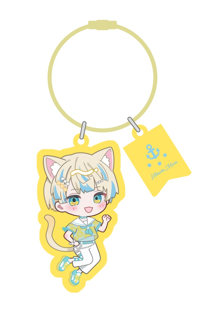 【予約販売】ワイヤーチェーンアクリルキーホルダー