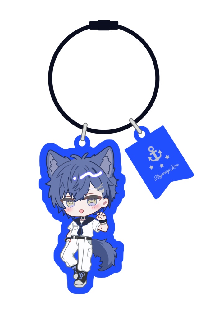 【予約販売】ワイヤーチェーンアクリルキーホルダー