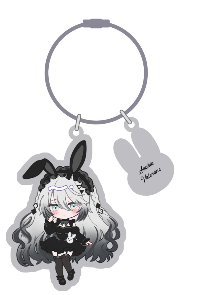 【予約販売】ワイヤーチェーンアクリルキーホルダー