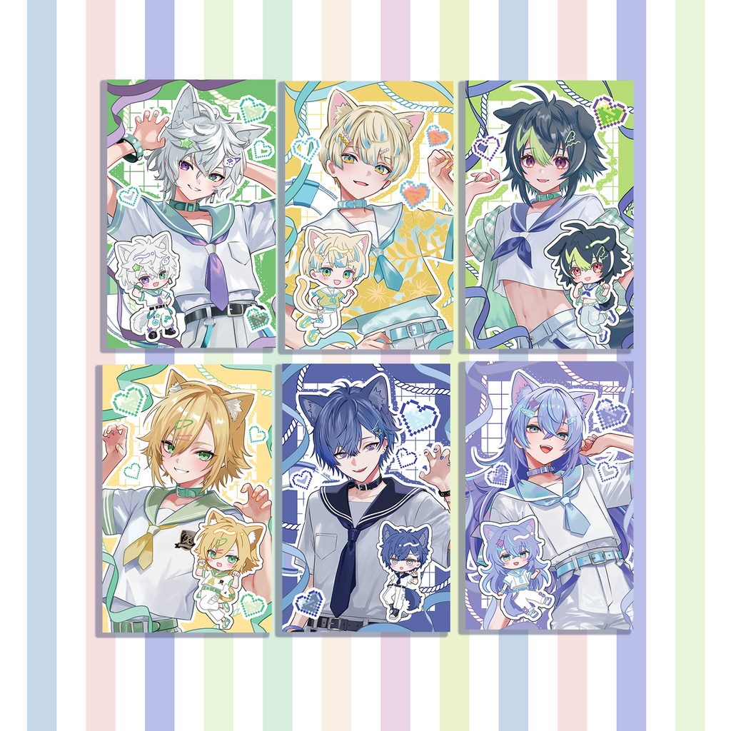 【予約販売】にじそうさく11 チェキ風カード