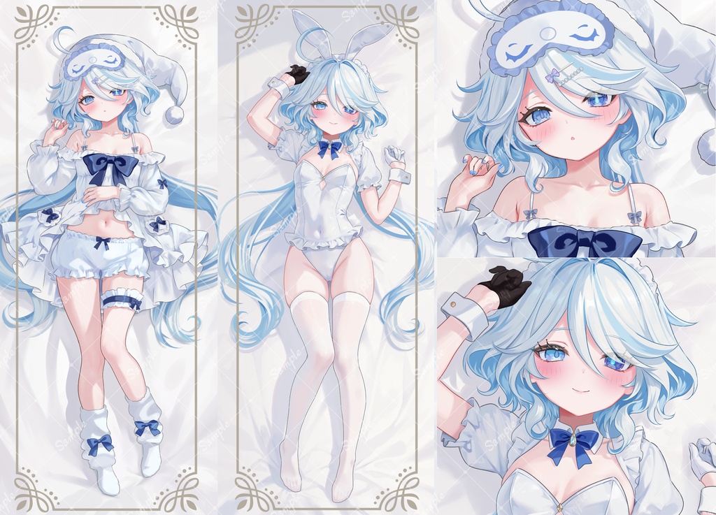 【予約販売】C108 フリーナ抱き枕カバー(全年齢ver)
