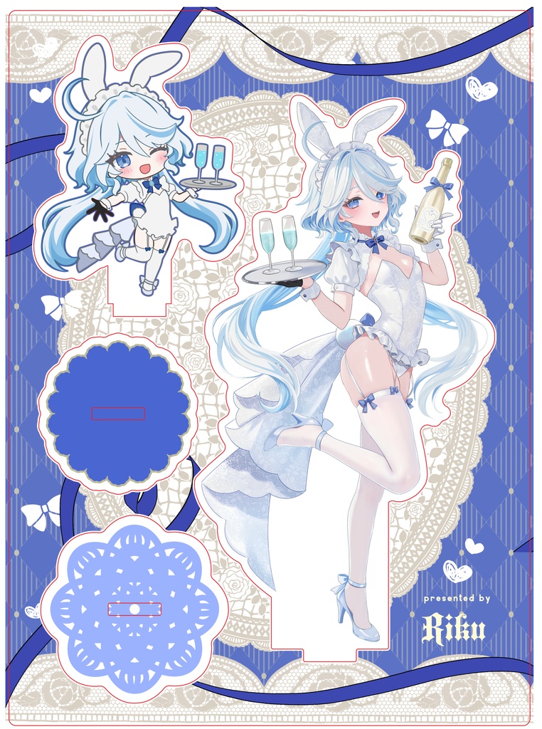 【予約発売】C108フリーナ バニー衣装アクリルスタンド
