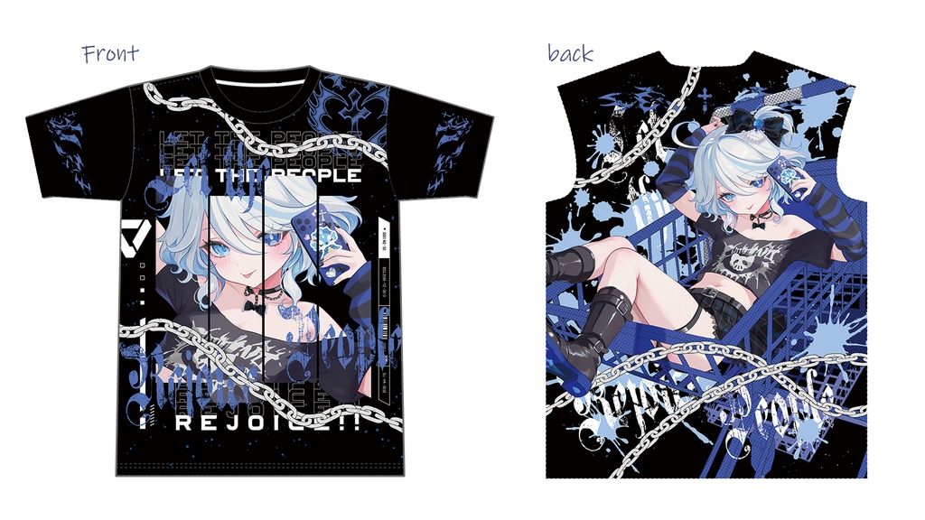 【予約発売】C108 フリーナ グラフィックTシャツ
