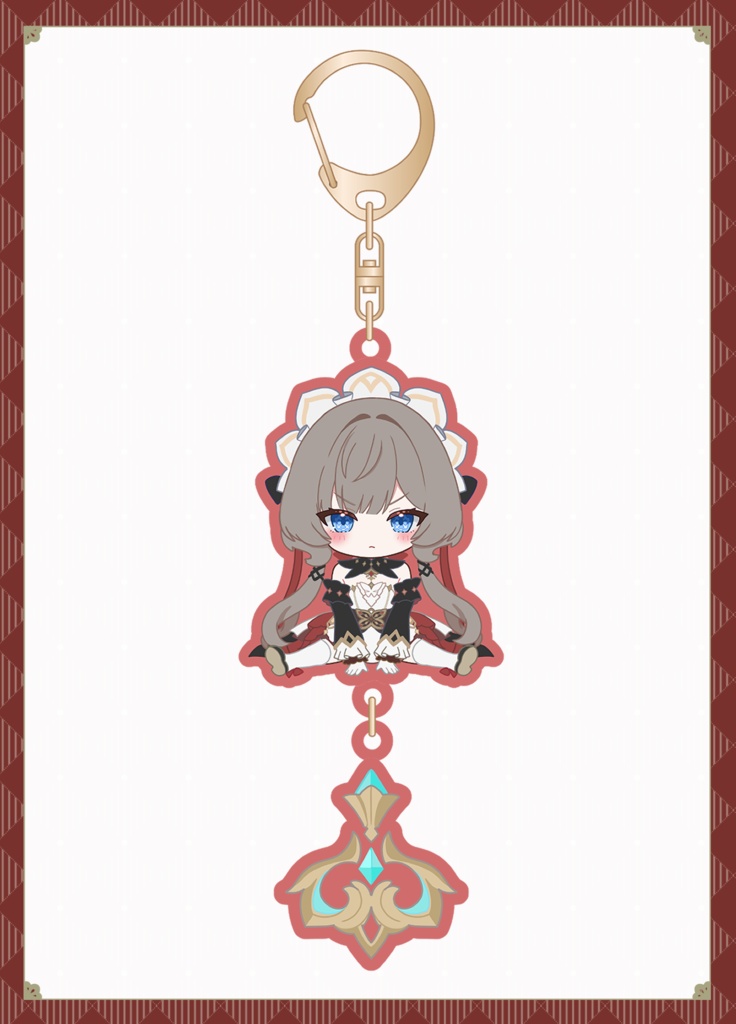 【予約販売】サンドローネゆらゆらアクリルキーホルダー