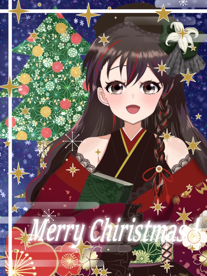 和風クリスマスおはV