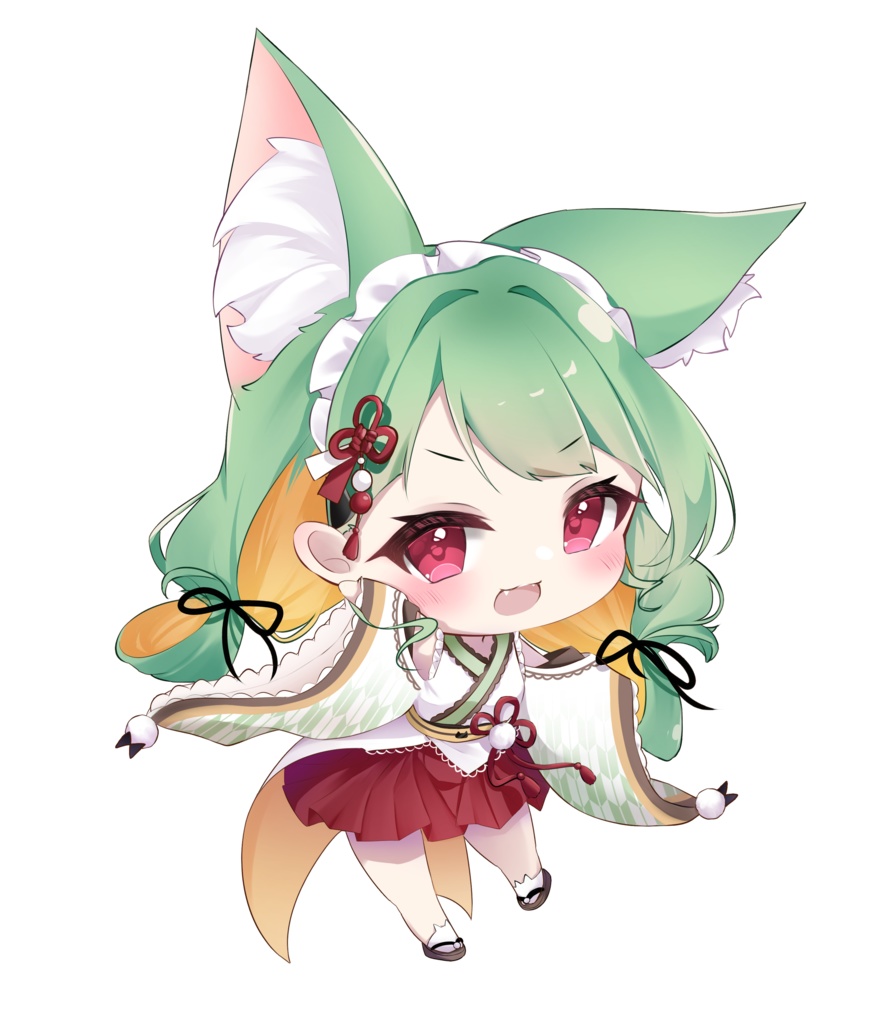 和服うらばのミニキャラキーホルダー