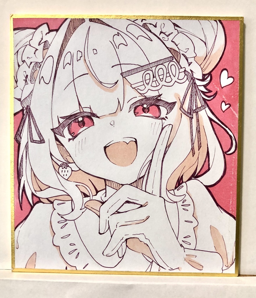 アナログ色紙2枚目