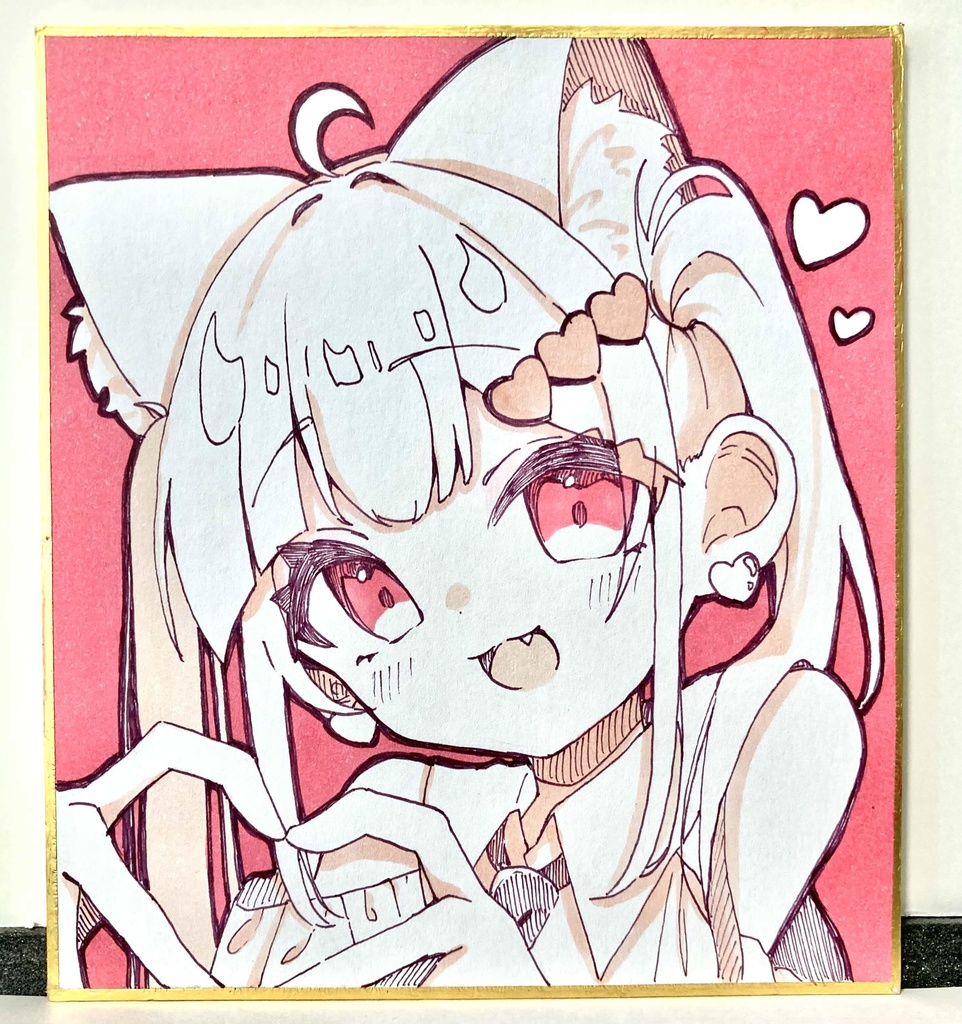 アナログ色紙5枚目