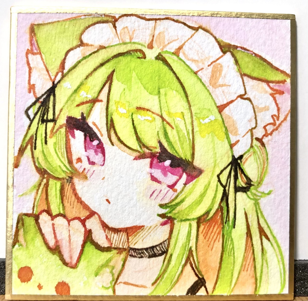 アナログ色紙10枚目