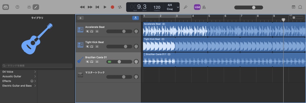 【BGM素材】サンバ風・リズムループ 3曲セット