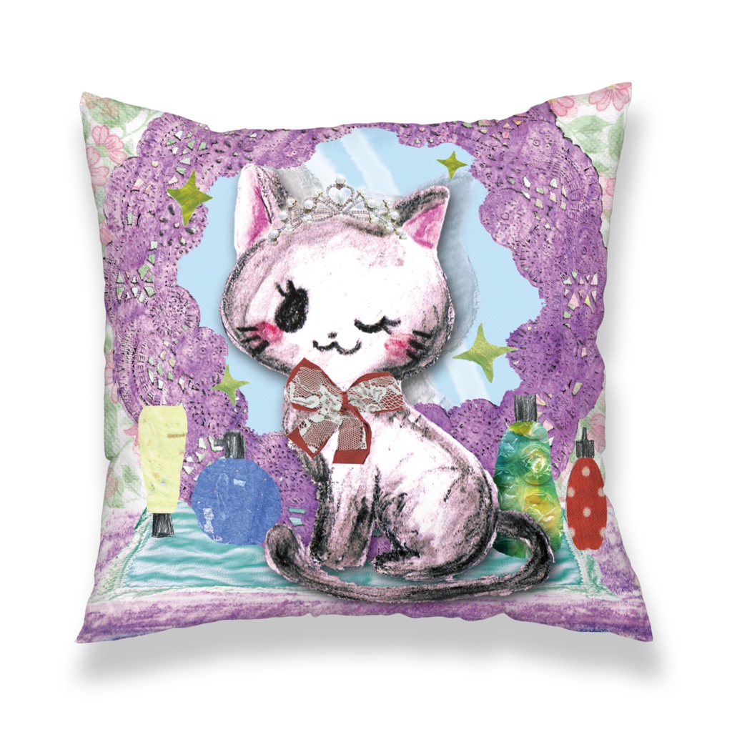 クッションカバー ファッショナブル猫