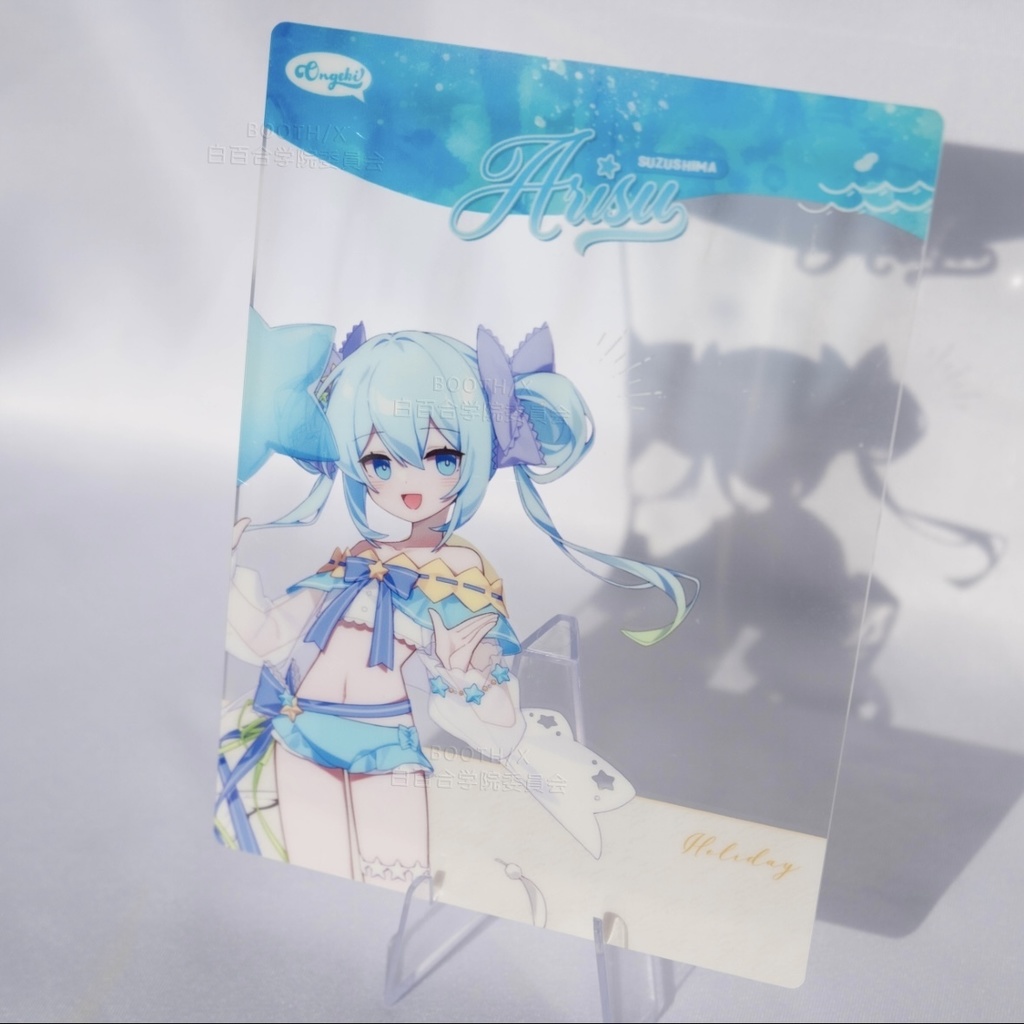 【現物商品/オンゲキ】水着!皇城セツナ&珠洲島有栖