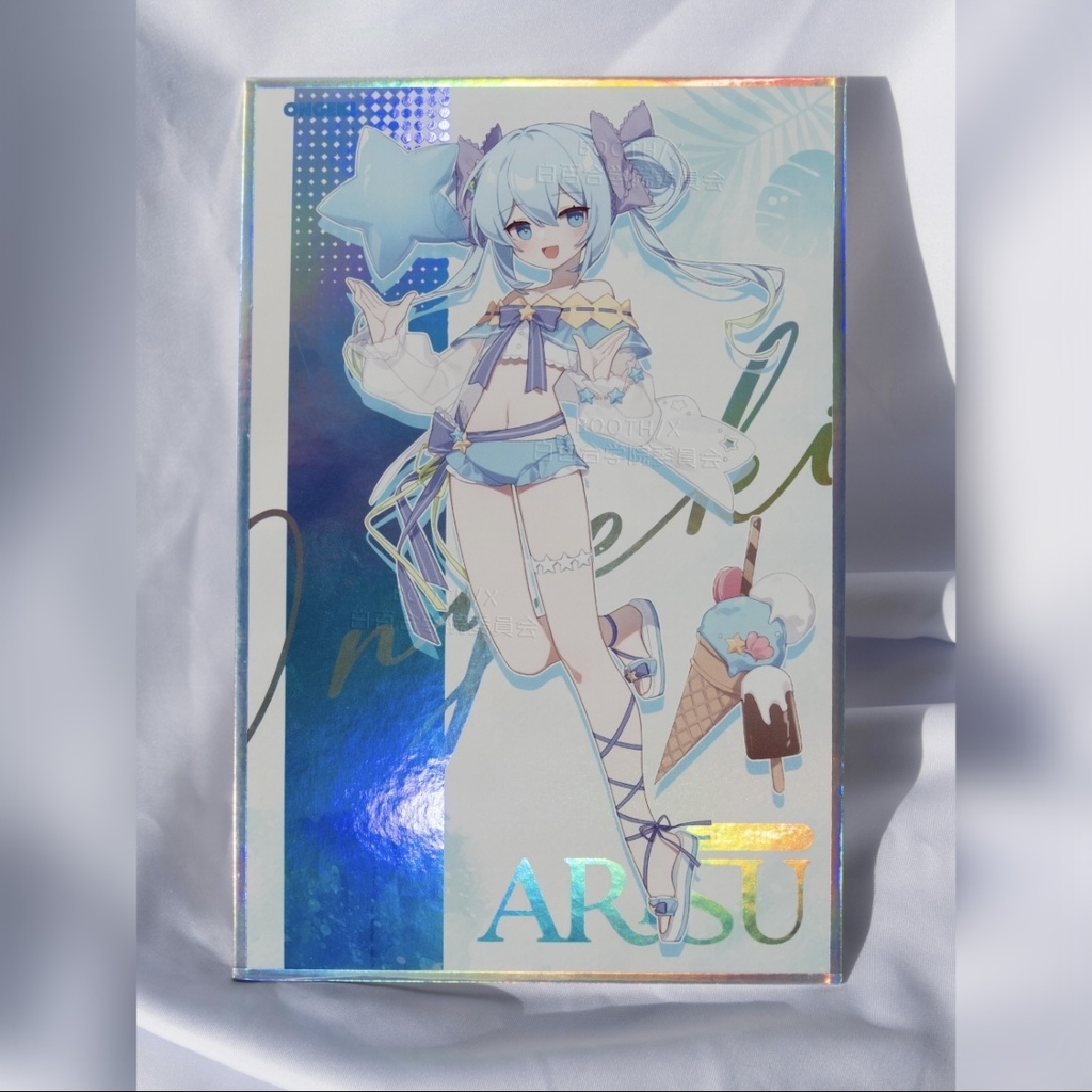 【現物商品/オンゲキ】水着!皇城セツナ&珠洲島有栖