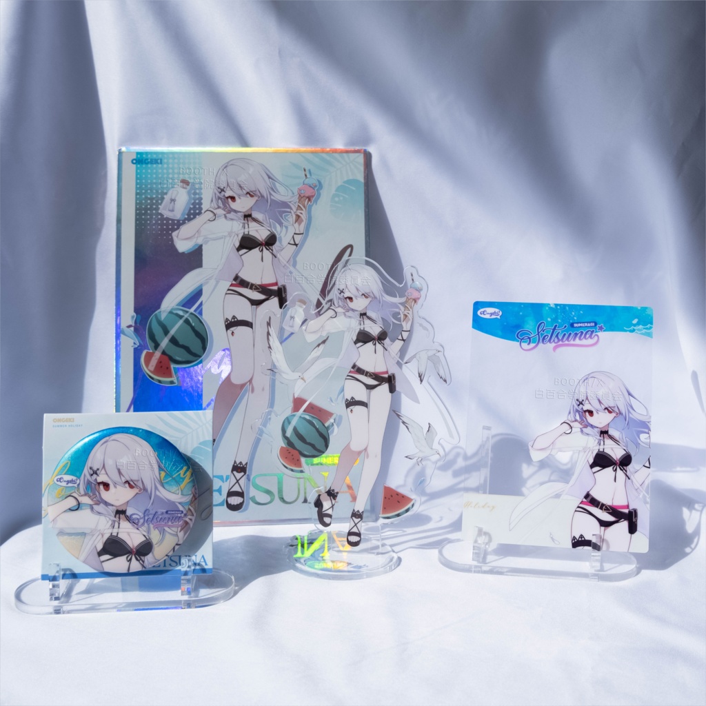 【現物商品/オンゲキ】水着!皇城セツナ&珠洲島有栖