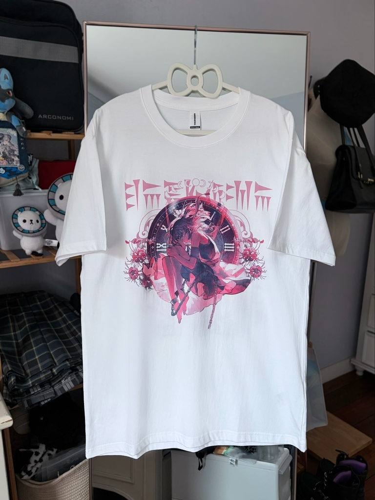 【受注生產/maimai】白百合xSaclia シリーズ Tシャツ