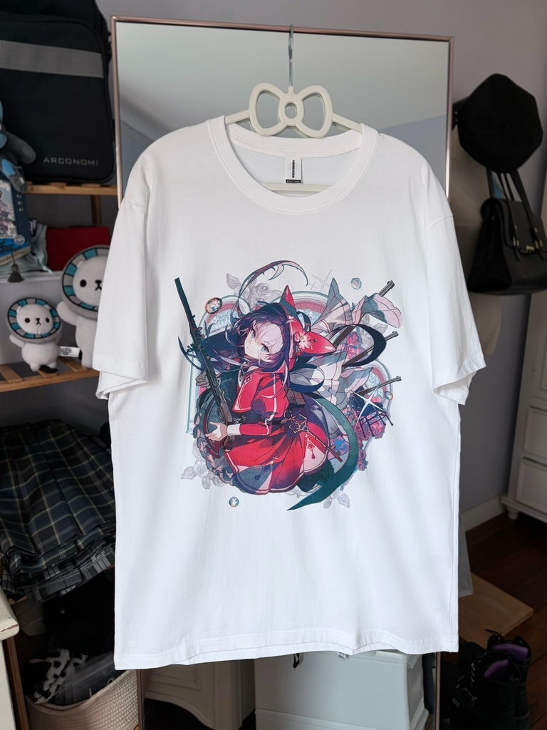 【受注生產/maimai】白百合xSaclia シリーズ Tシャツ