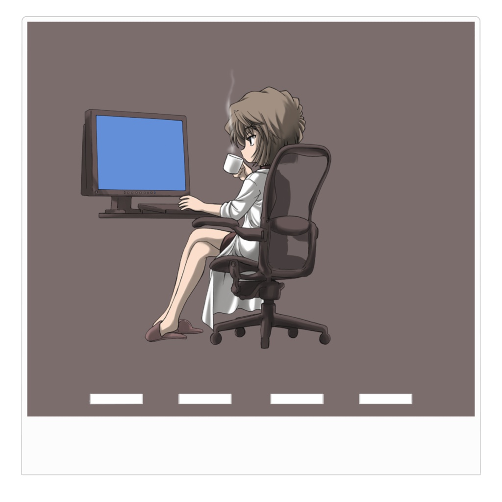 灰原 ブルースクリーン スタンド