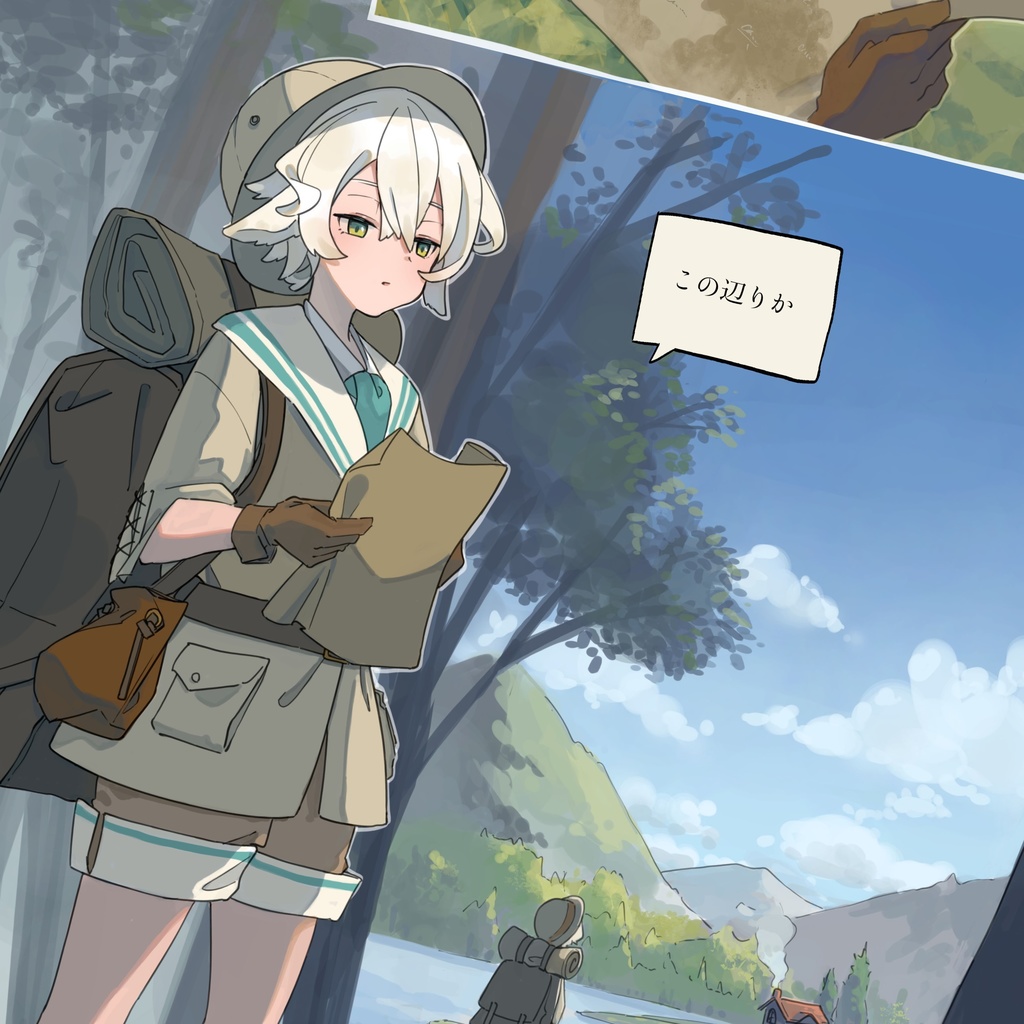 【紙書籍】とある旅のキロク【初漫画・BD】