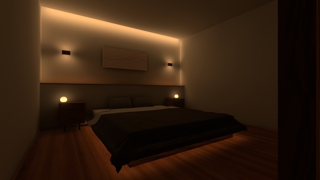 【VRChat向けワールド】ヌックのある家