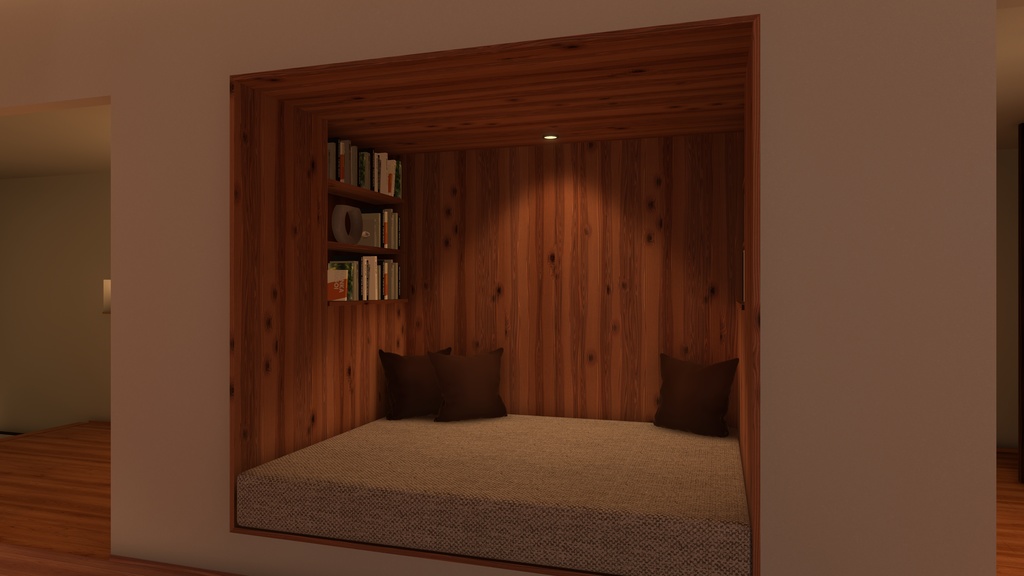 【VRChat向けワールド】ヌックのある家