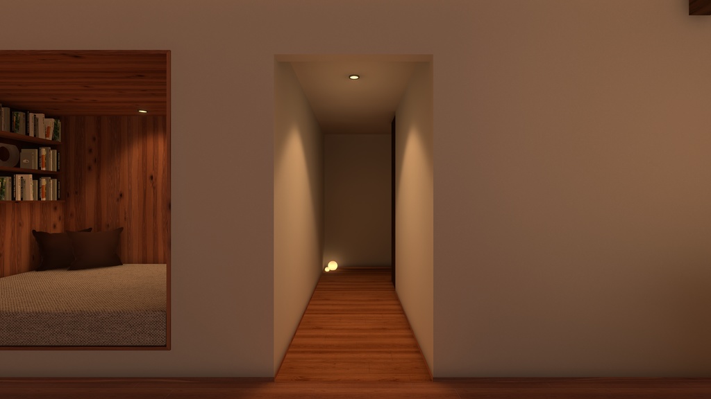 【VRChat向けワールド】ヌックのある家