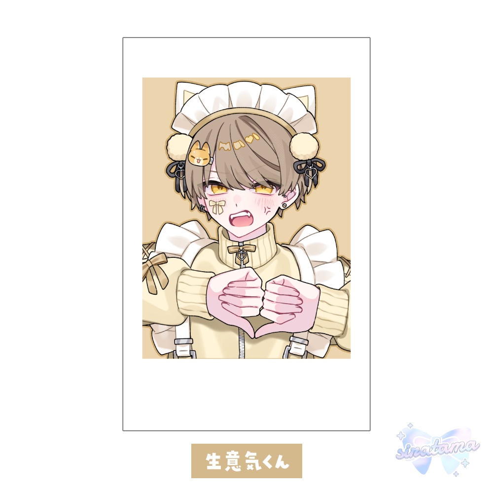 チェキ風カード