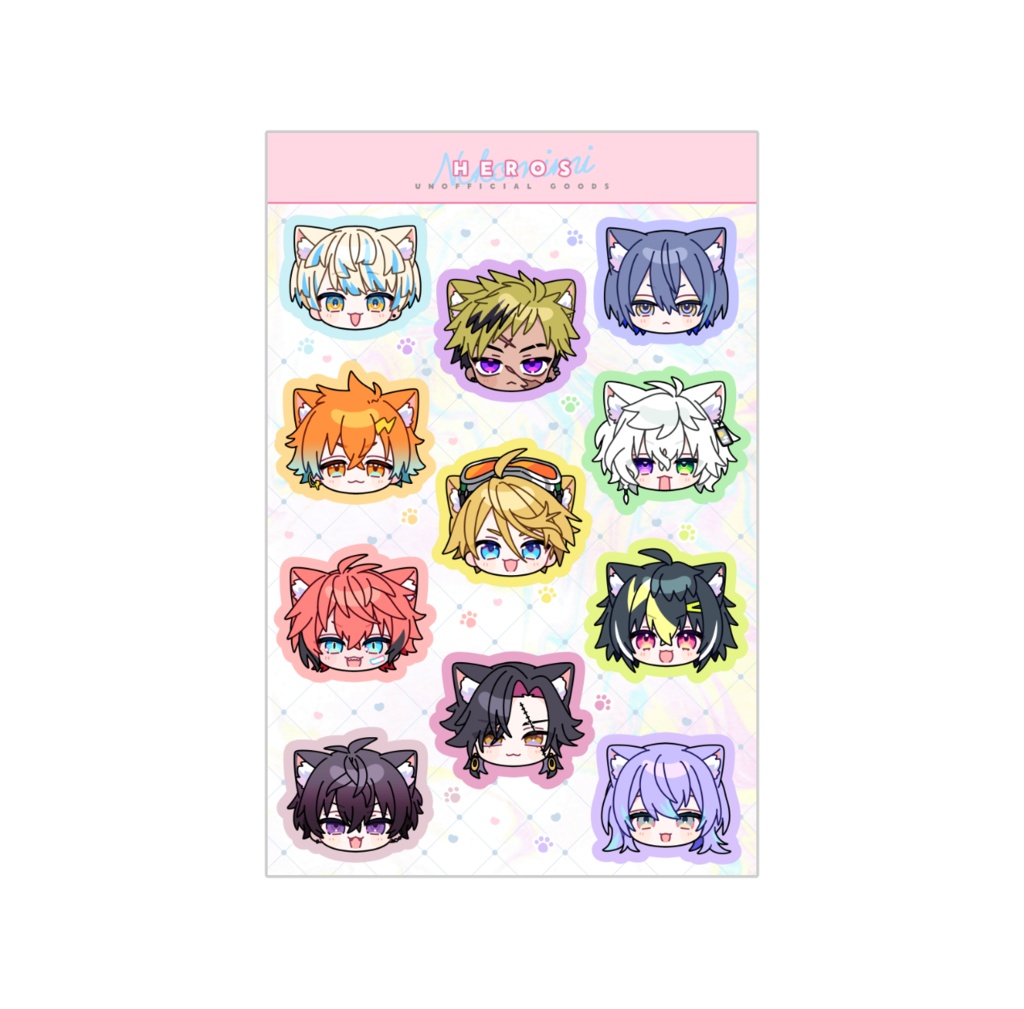 【非公式】ぷっくりシール