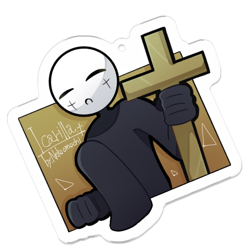 アクリルキーホルダー/イカリラ