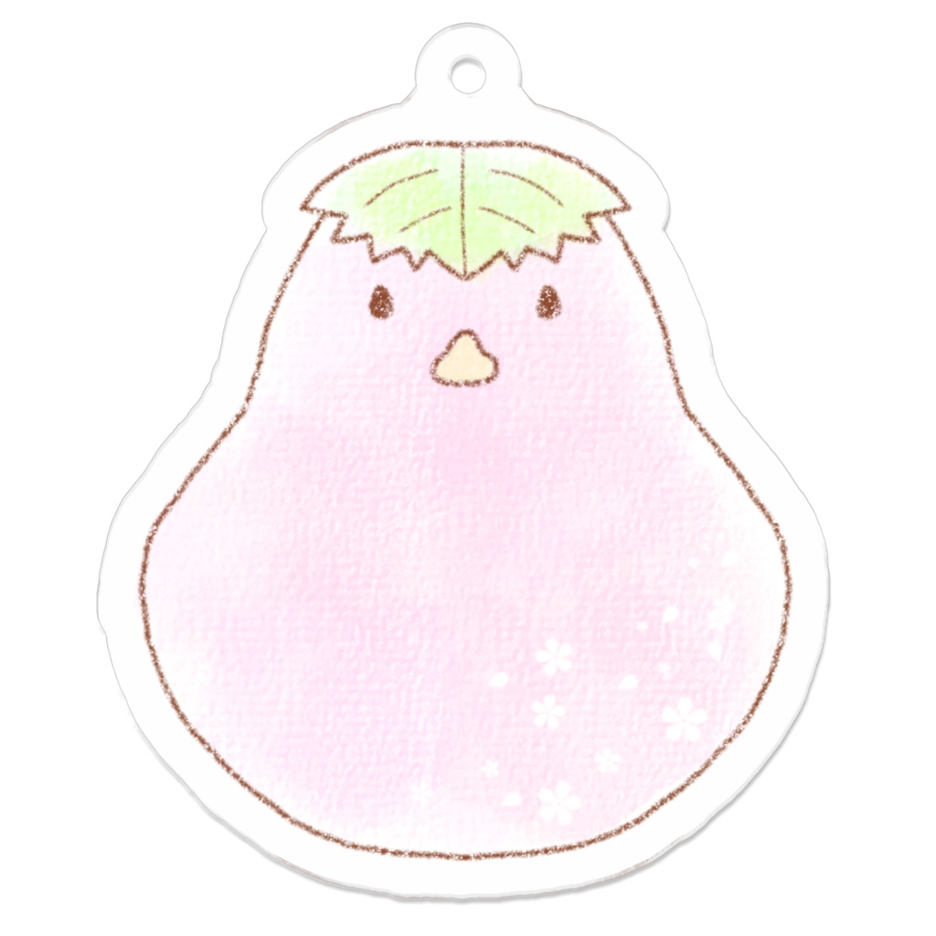 桜餅×鳥 (アクリルキーホルダー)