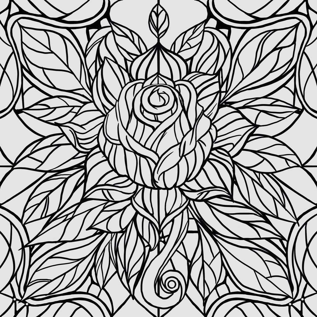 Free_玫瑰花窗線搞