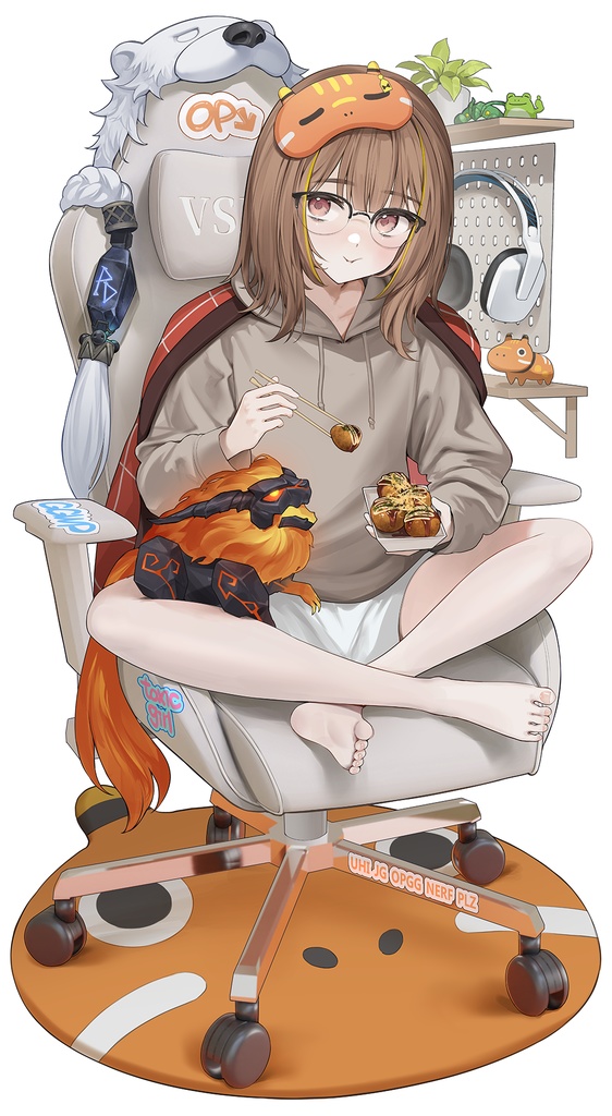 千燈ゆうひ　タコ負けビッグアクリルスタンド