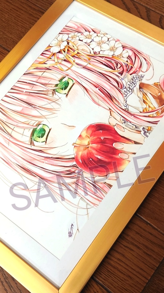 原画【りんご姫】