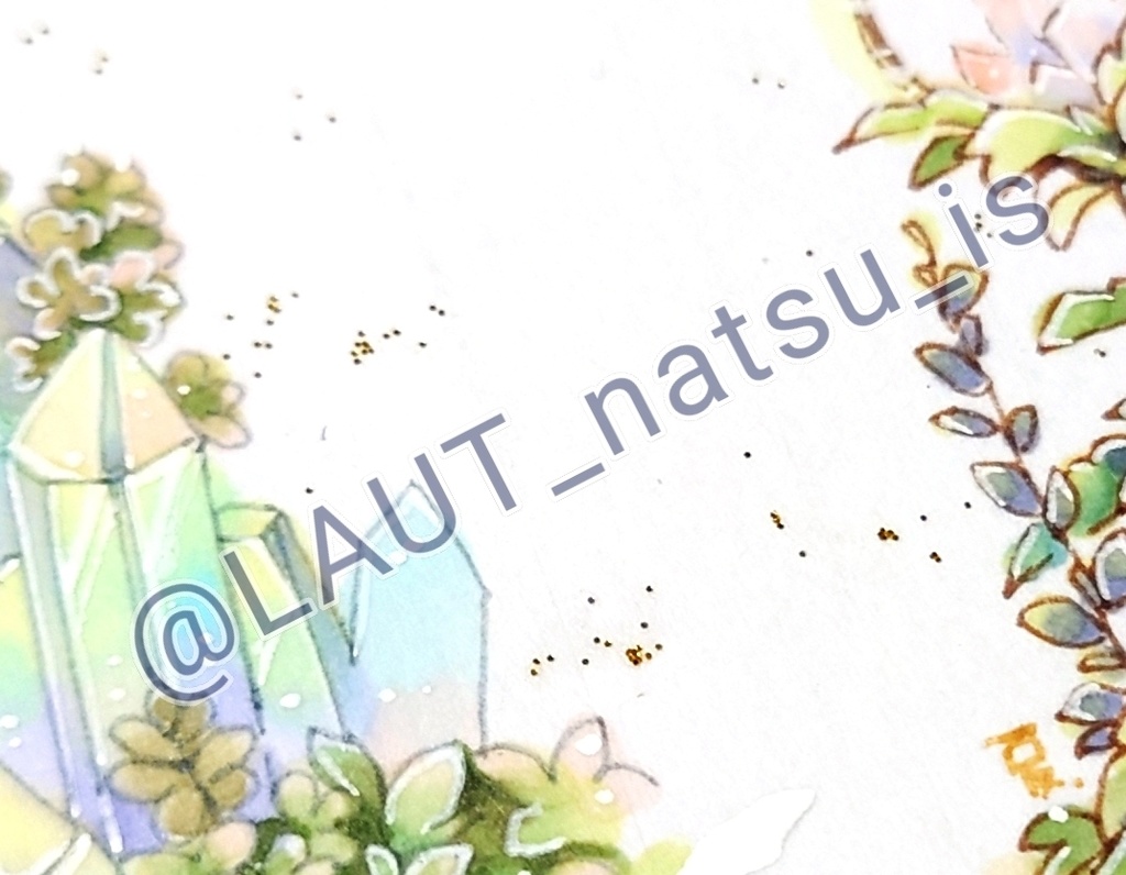 創作植物ミニ原画