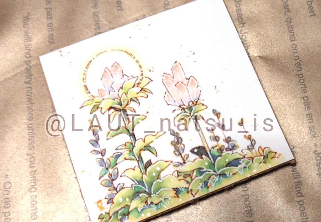 創作植物ミニ原画