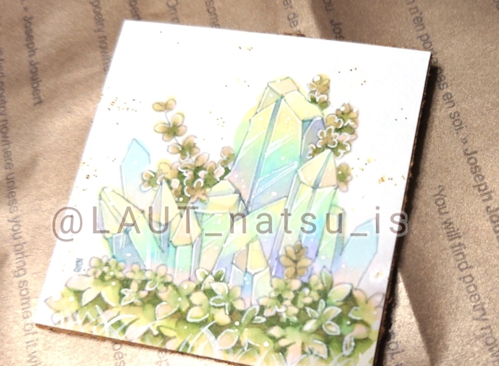 創作植物ミニ原画