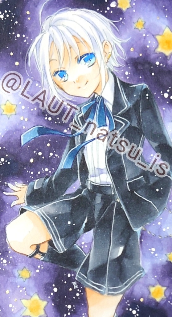 原画【星と少年】