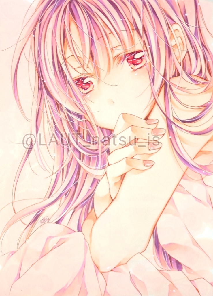 原画【あなたに恋する瞳】