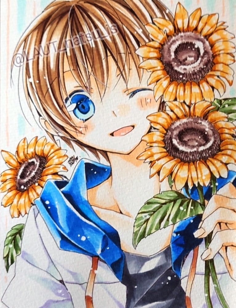 原画【創作で1日1枚アナログ絵】スケッチブック