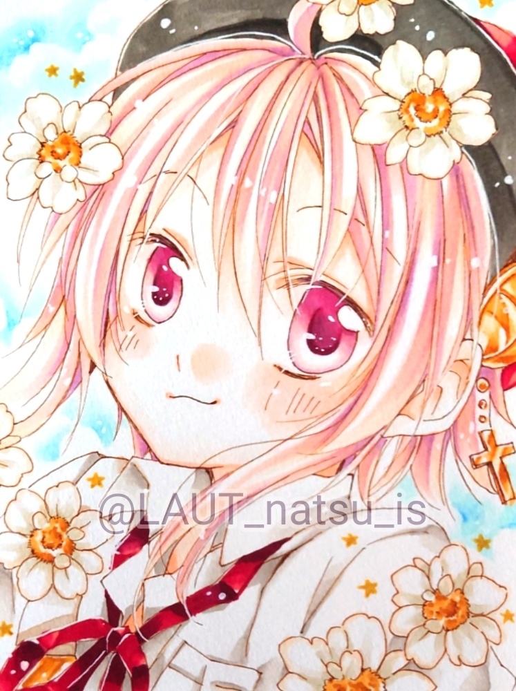 原画【創作で1日1枚アナログ絵】スケッチブック