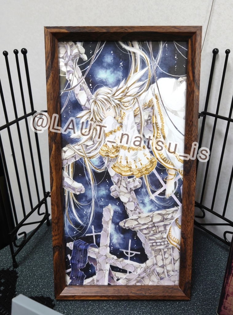 原画【それは朽ちゆく世界に佇む】