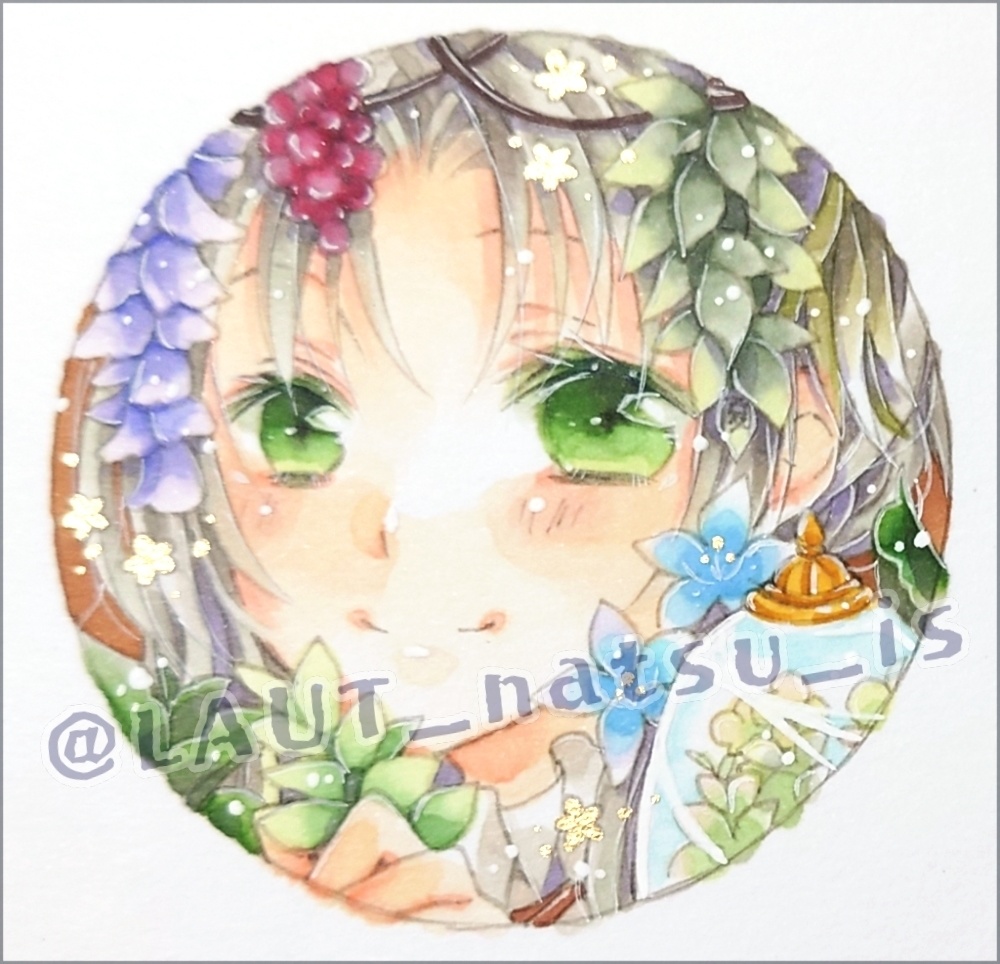 原画【見習い魔女と魔法の帽子】シリーズ