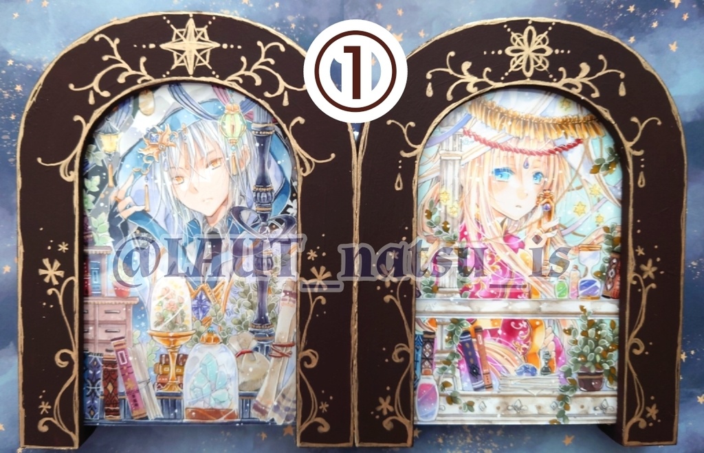 原画【静寂の箱庭】シリーズ