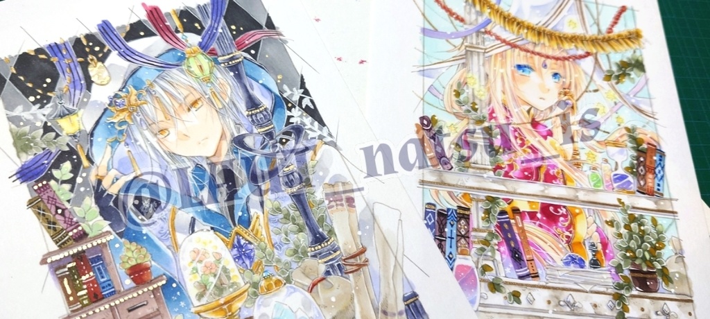 原画【静寂の箱庭】シリーズ