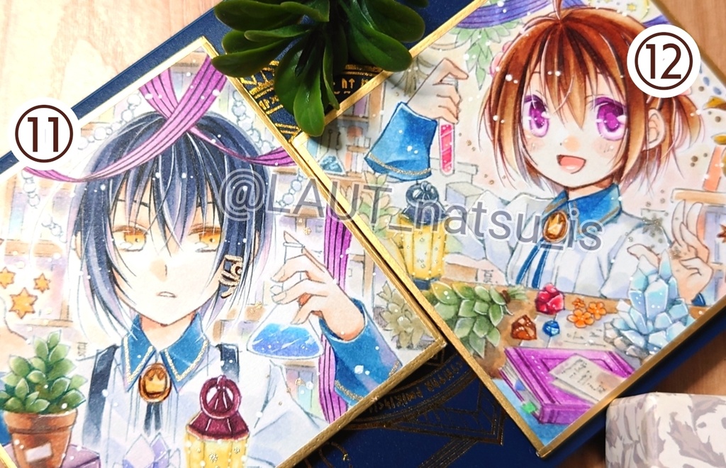 原画【静寂の箱庭】シリーズ